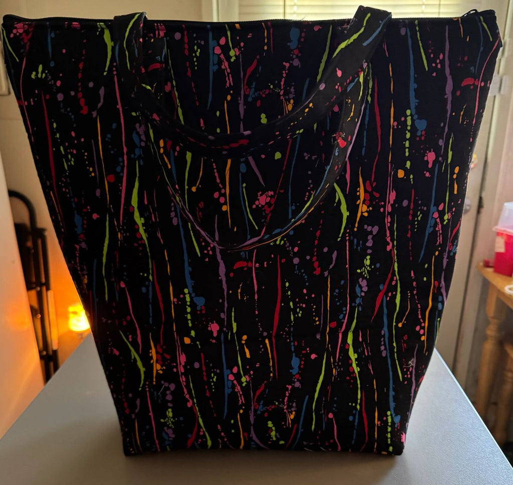 Large Quilted Tote Bag