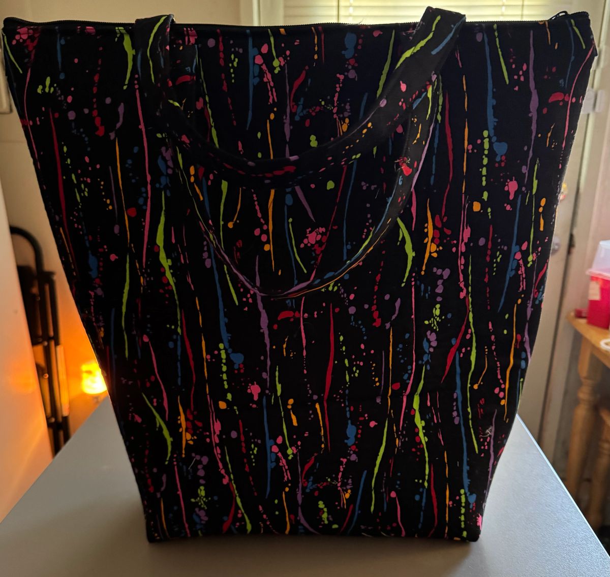 Large Quilted Tote Bag