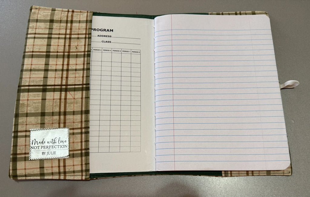 Handmade Composition Book Cover