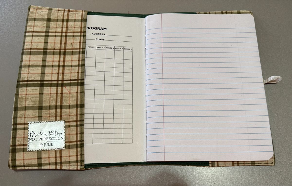 Handmade Composition Book Cover