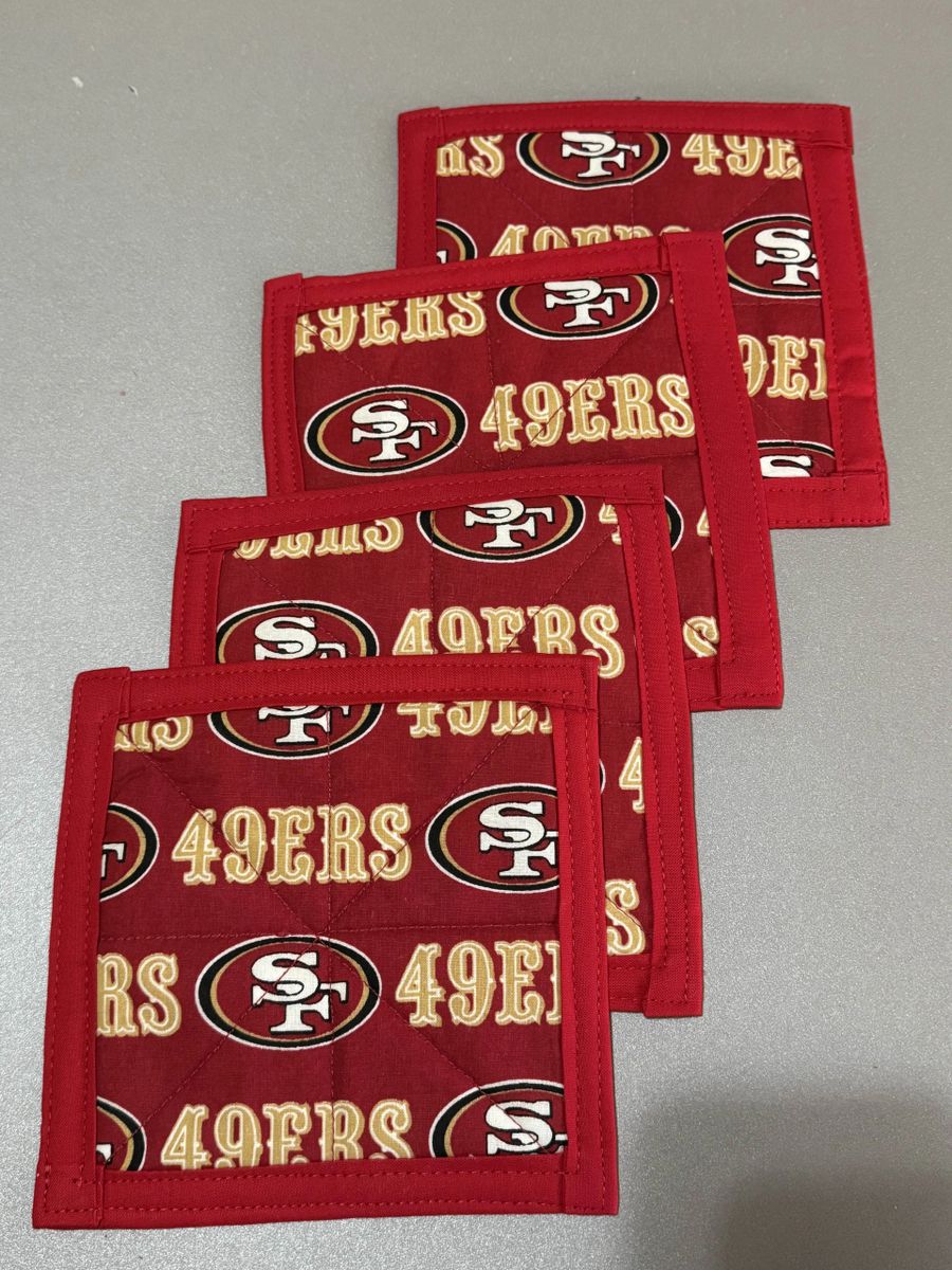 Quilted Coasters (Sports)