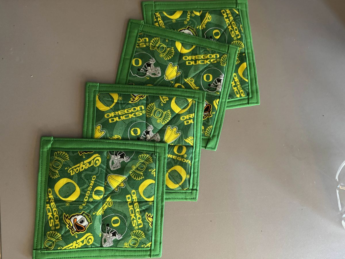 Quilted Coasters (Sports)